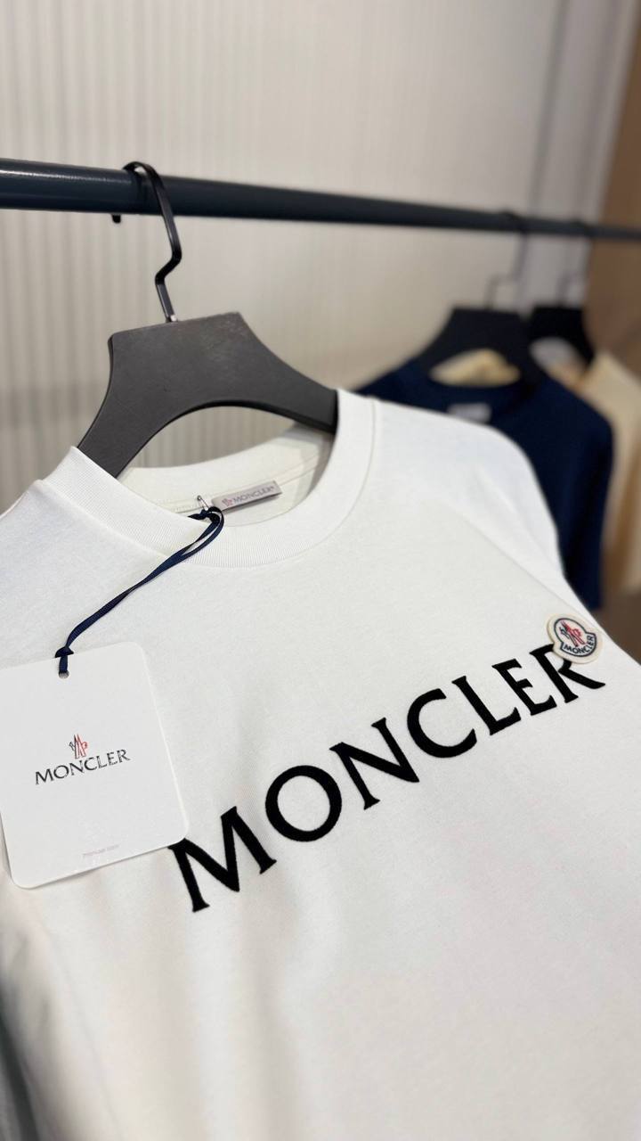 Super clon Moncle Flocked Logo T-Shirt to2407