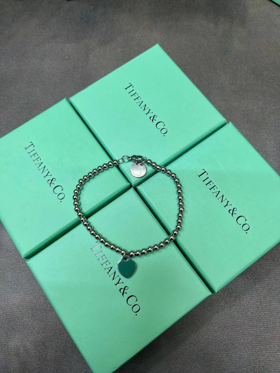 TIFFAN NECKLACE BRACELET & EARING SETS COME WITH BOX ETC am2908