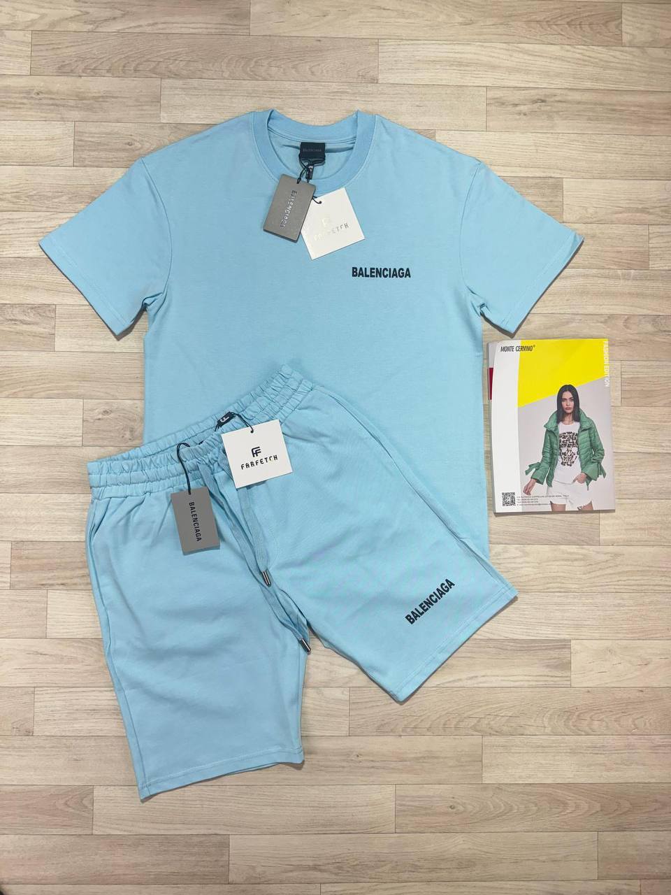 Balenci shorts set jj2507