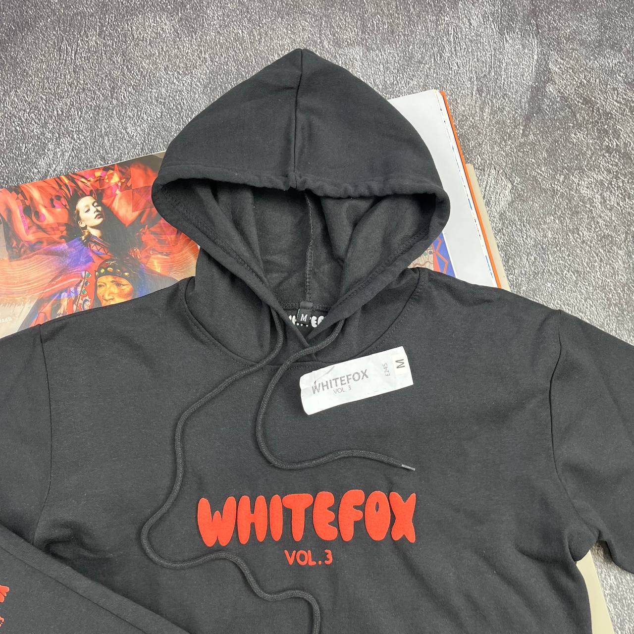 Ladies white fox tracksuit sa2807