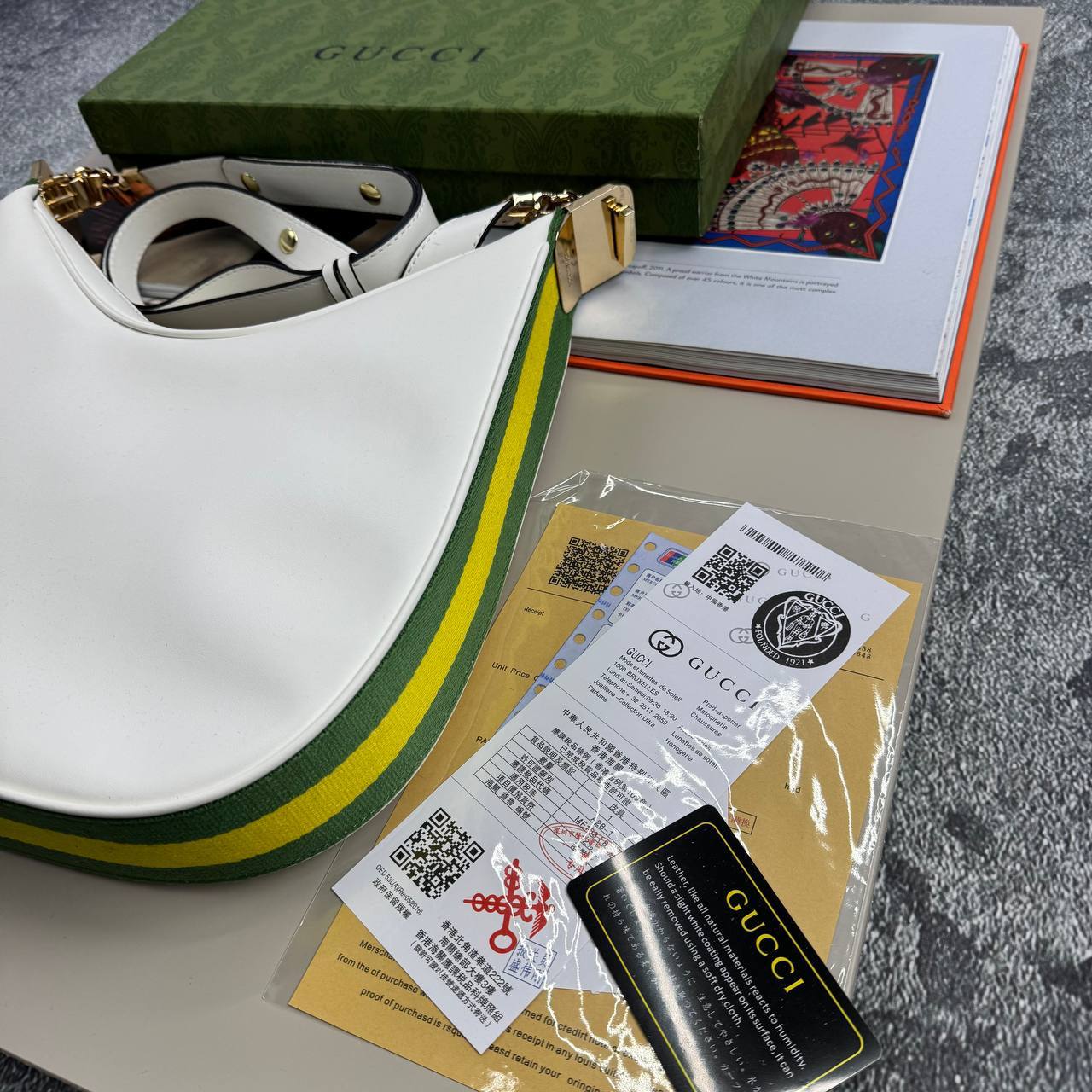 Gucc bag duper clon quality woth box sa3007