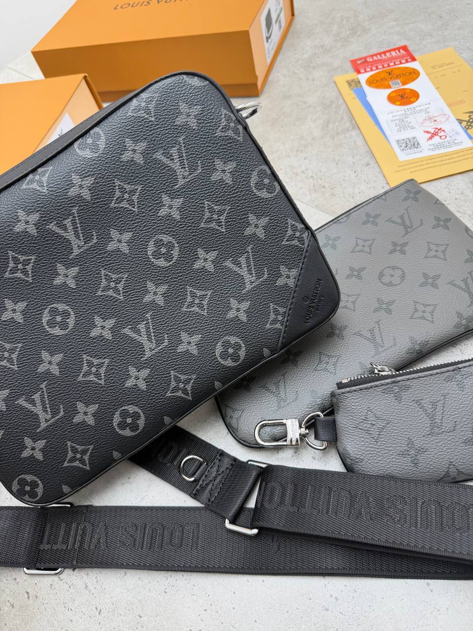 SUPER CLON LV TRI BAGS COME WITH BOX ETC to0108
