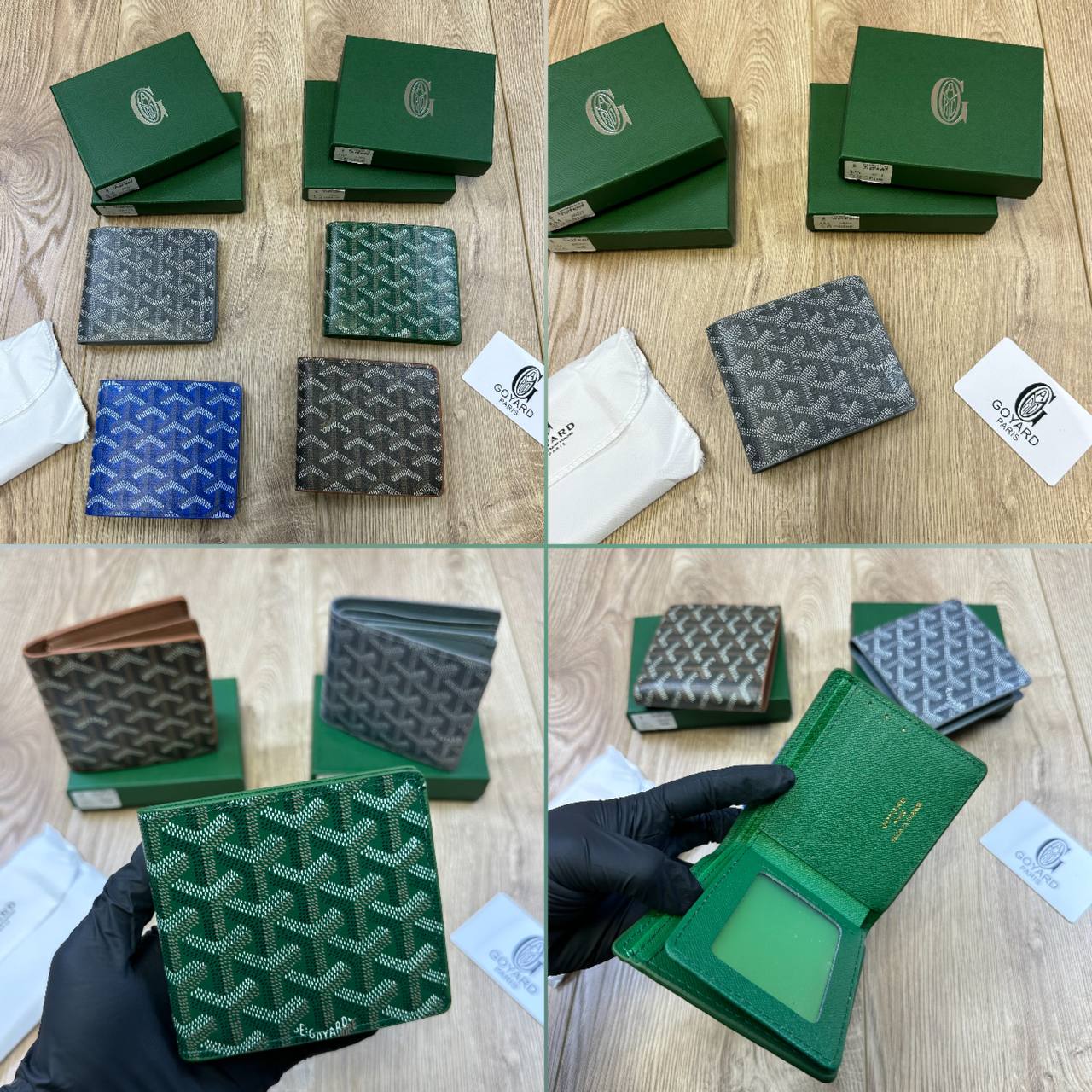 Goyar men’s Wallet Comes with boxes to0208