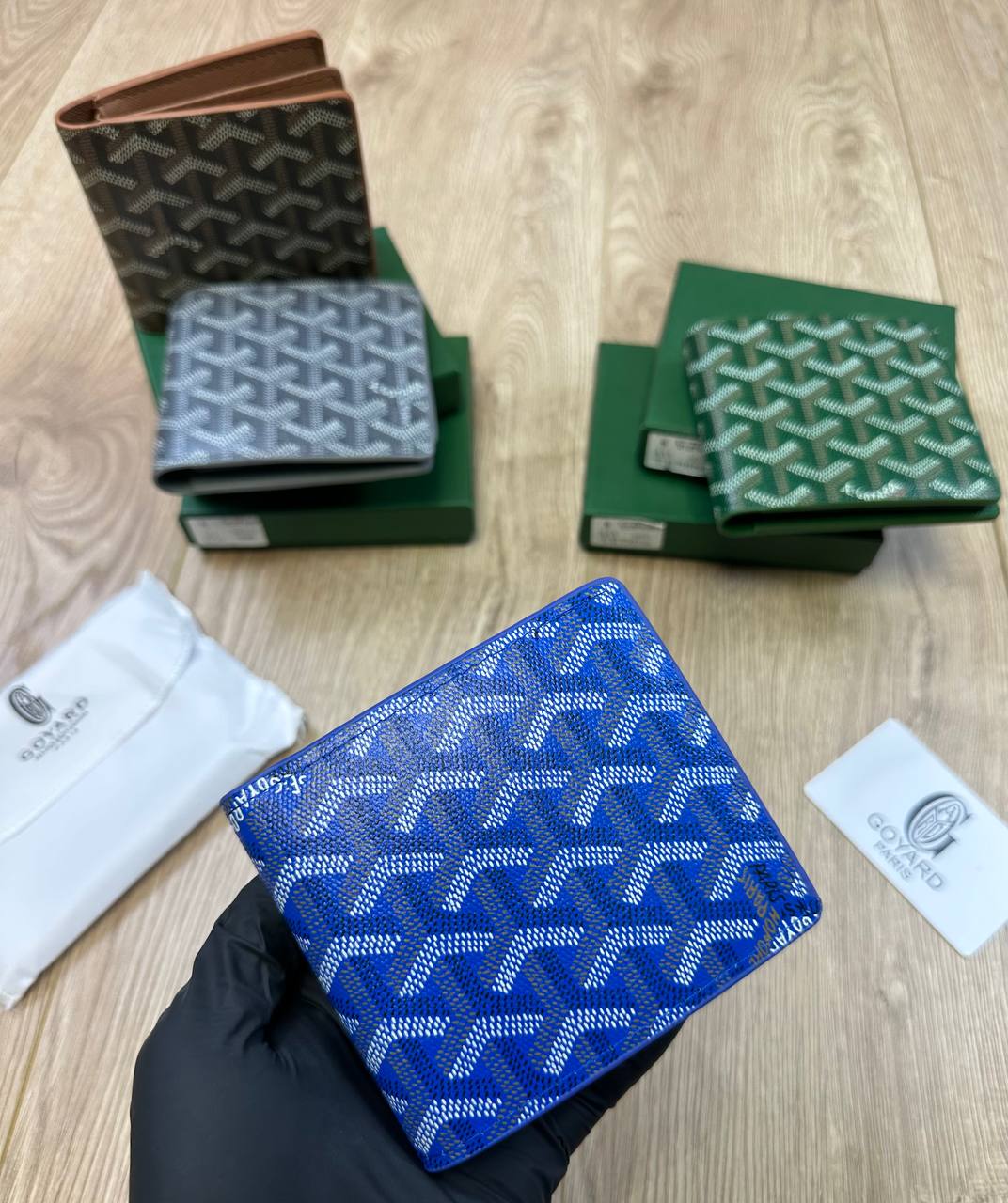 Goyar men’s Wallet Comes with boxes to0208