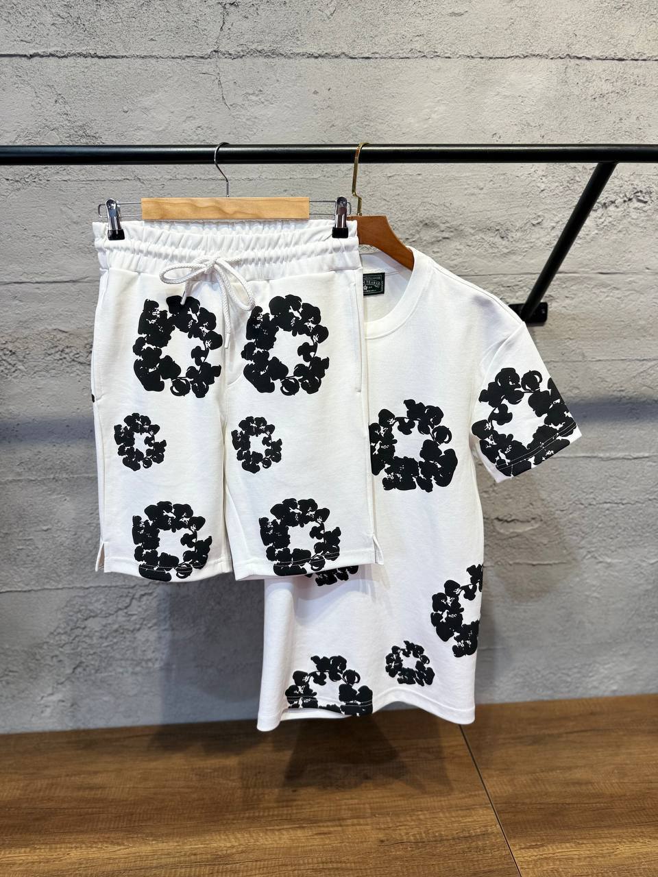 Super clon Deni Tears Shorts Set to0508