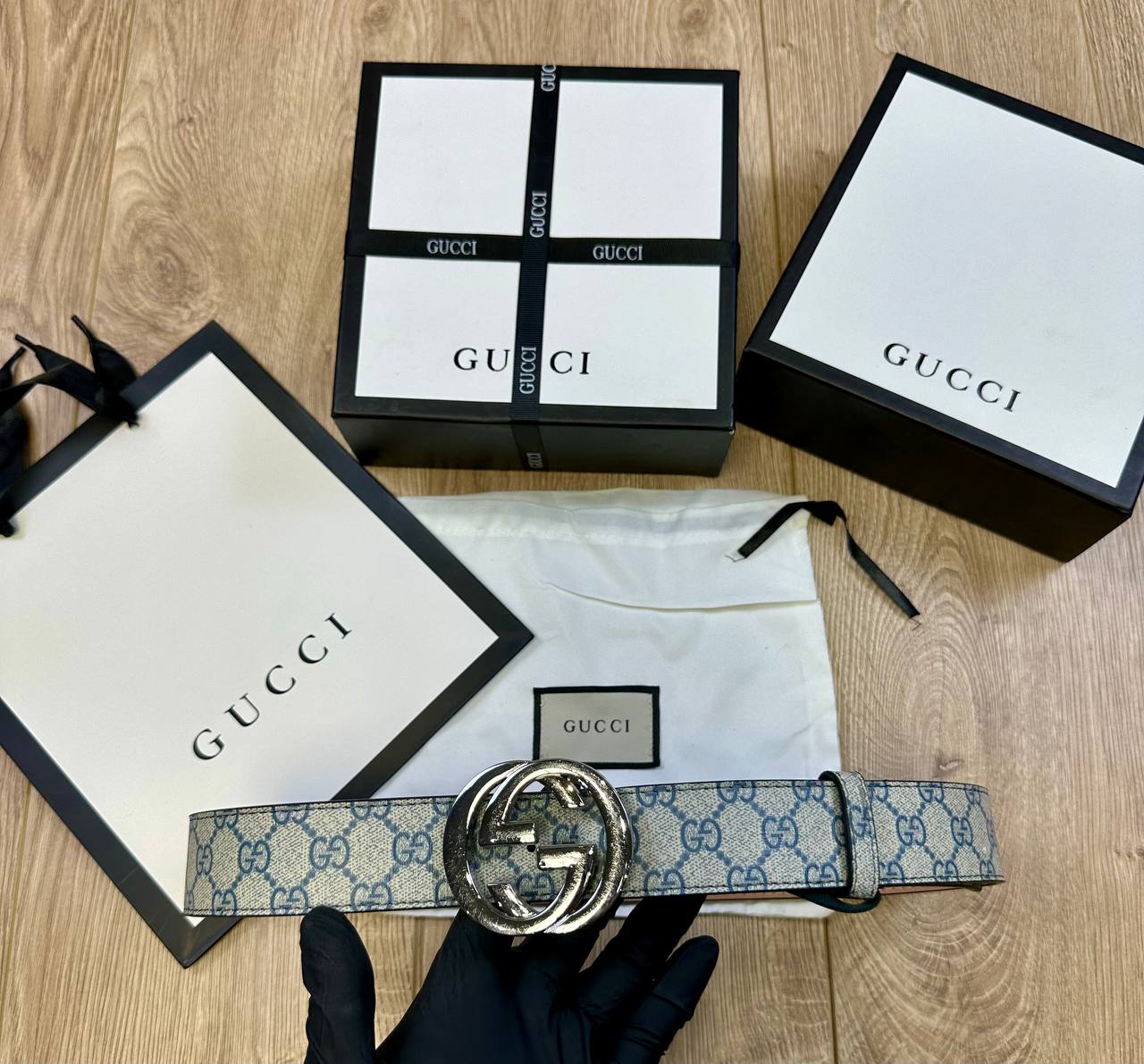 GUCC BELT COMES WITH BOX DUST BAG AND SHOPPING BAG to0508