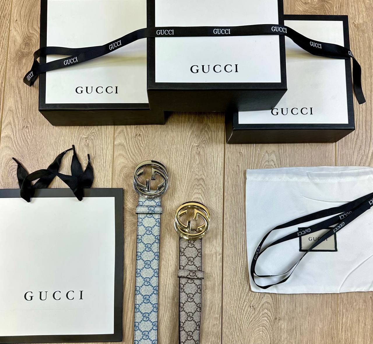 GUCC BELT COMES WITH BOX DUST BAG AND SHOPPING BAG to0508