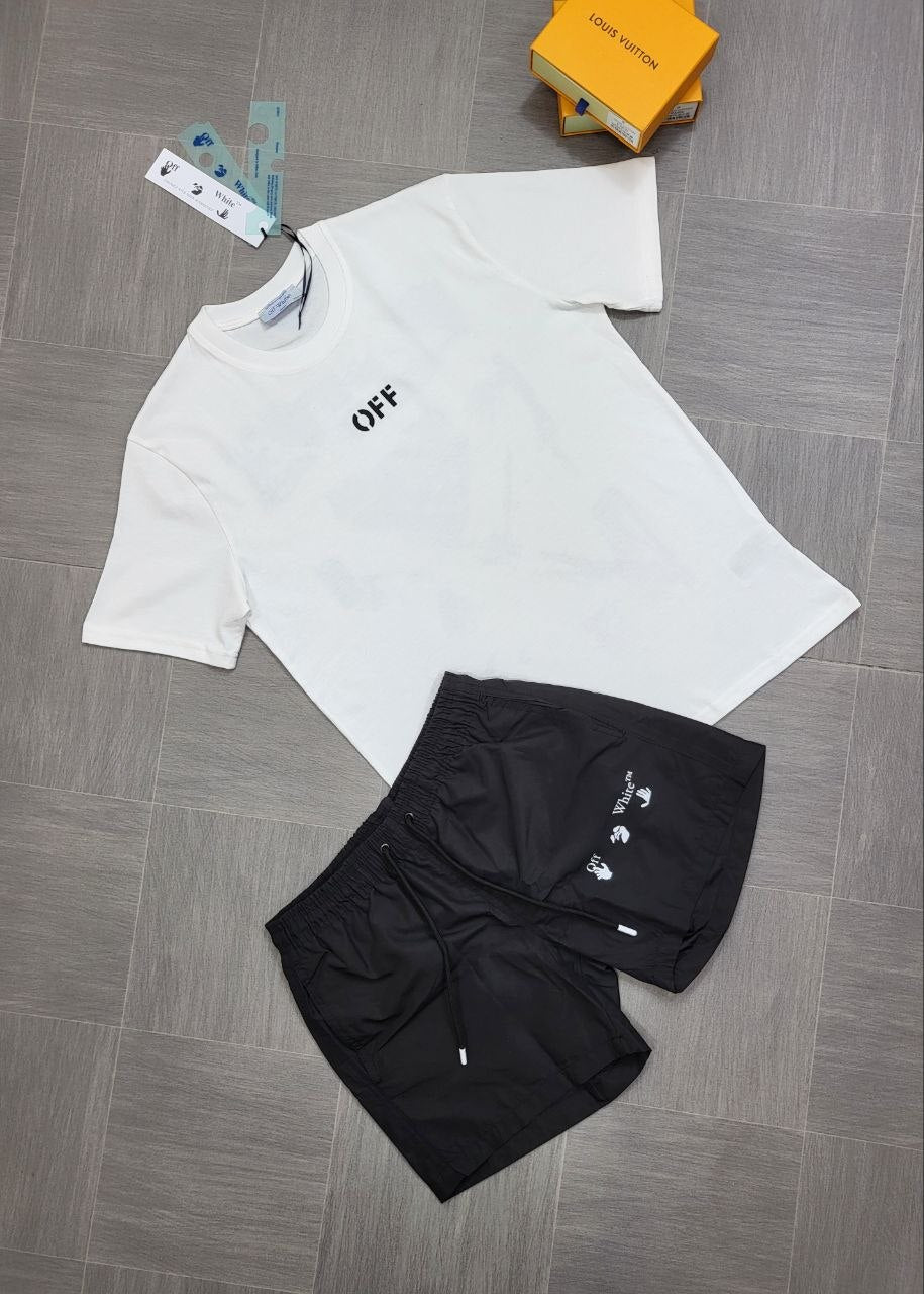 SUPERCLON QUALITY OFF WHITE SHORT SET ak0608