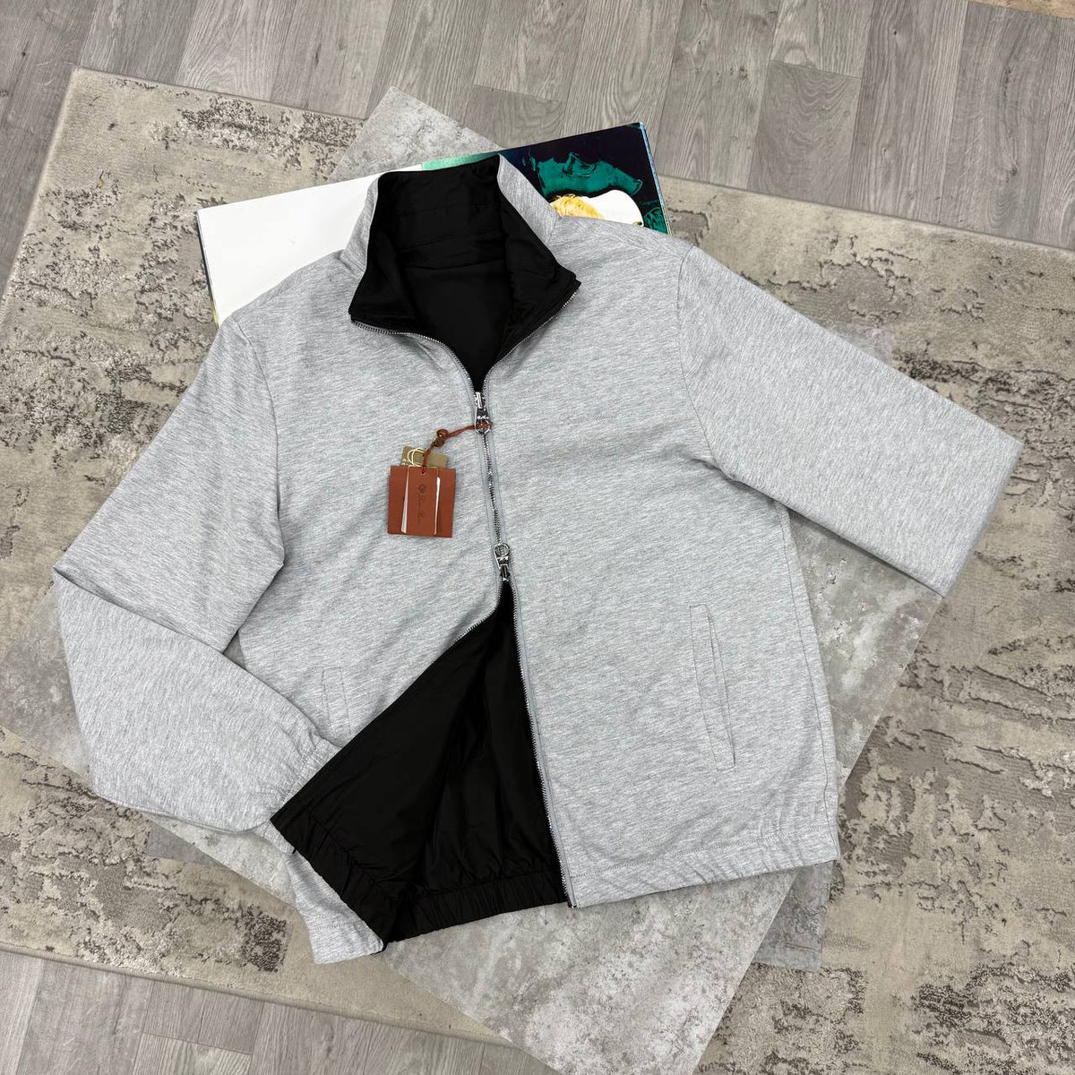 SUPER CLON LOR PIAN REVERSIBLE BOMBER JACKET jay1809