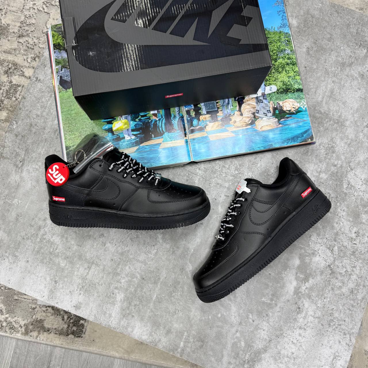 SUPER CLON NIK AIRFORCE 1 X SUPREME jay2907