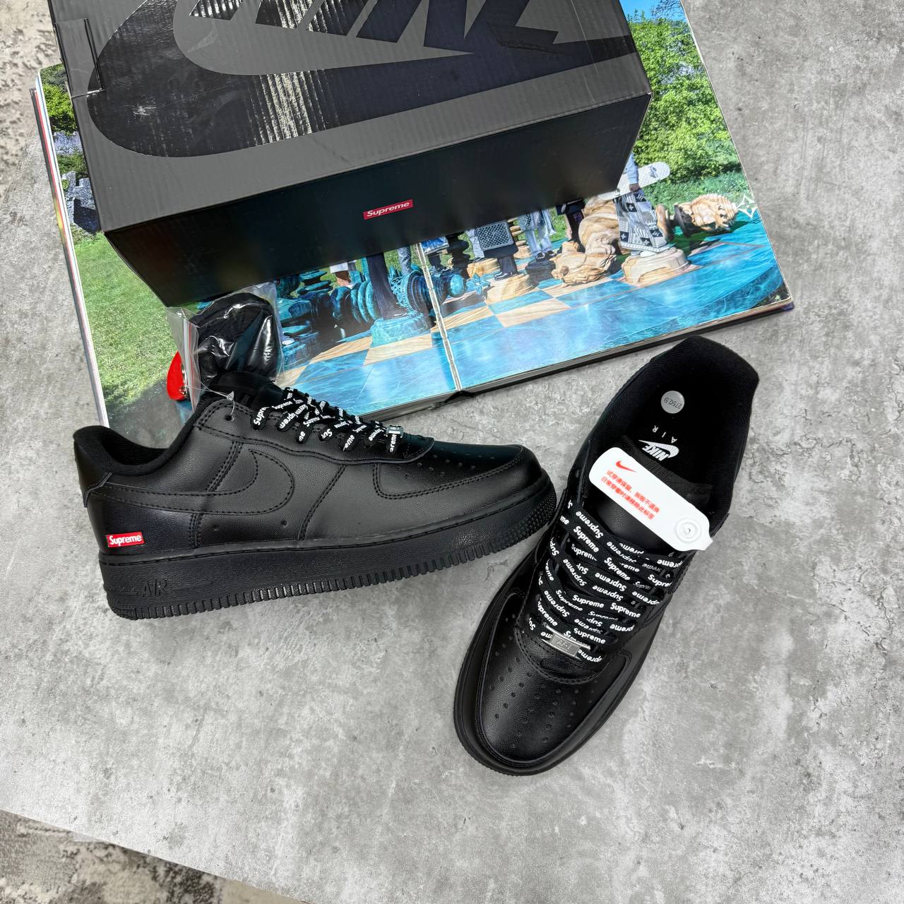 SUPER CLON NIK AIRFORCE 1 X SUPREME jay2907