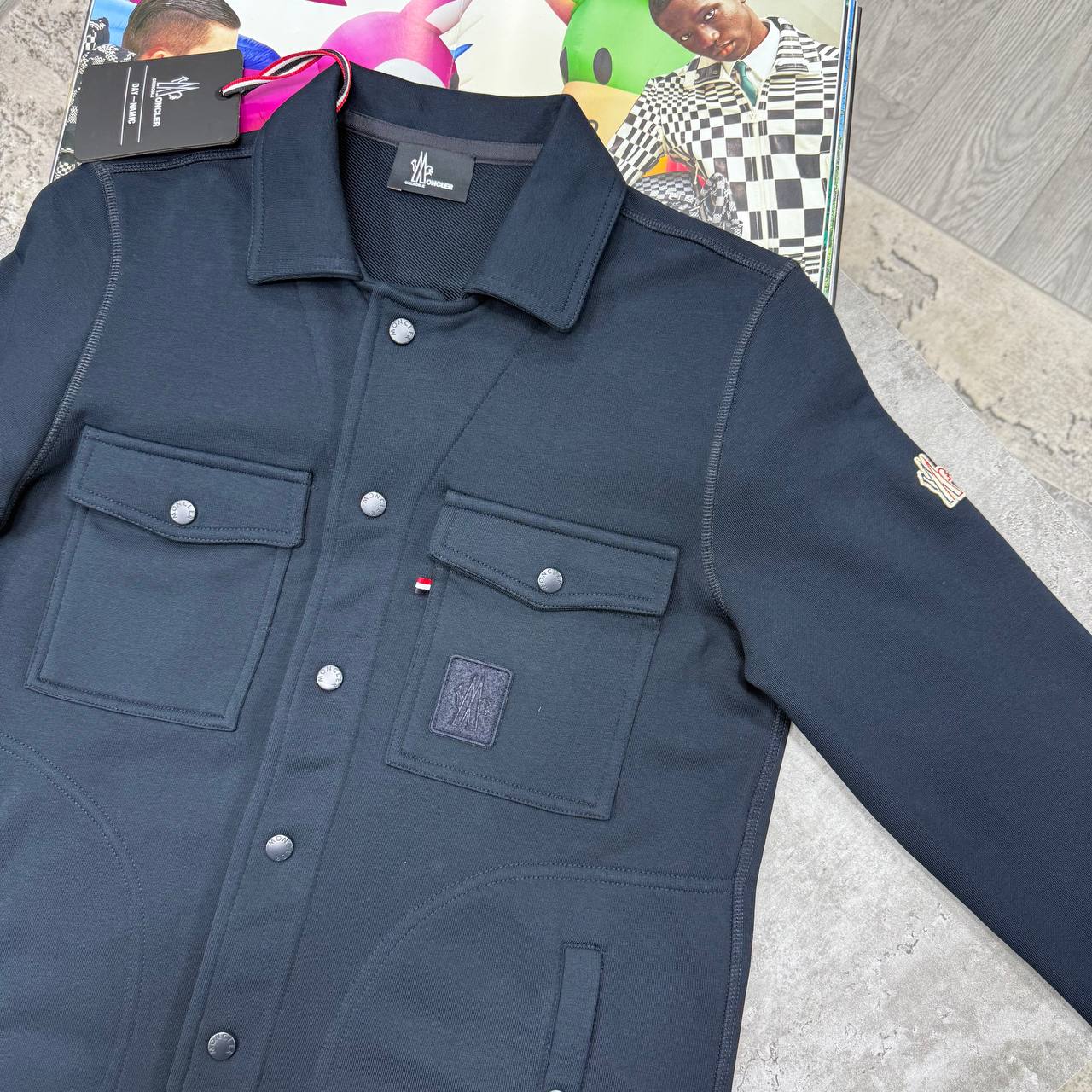 SUPER CLON MONCLE OVERSHIRT JACKET jay3006