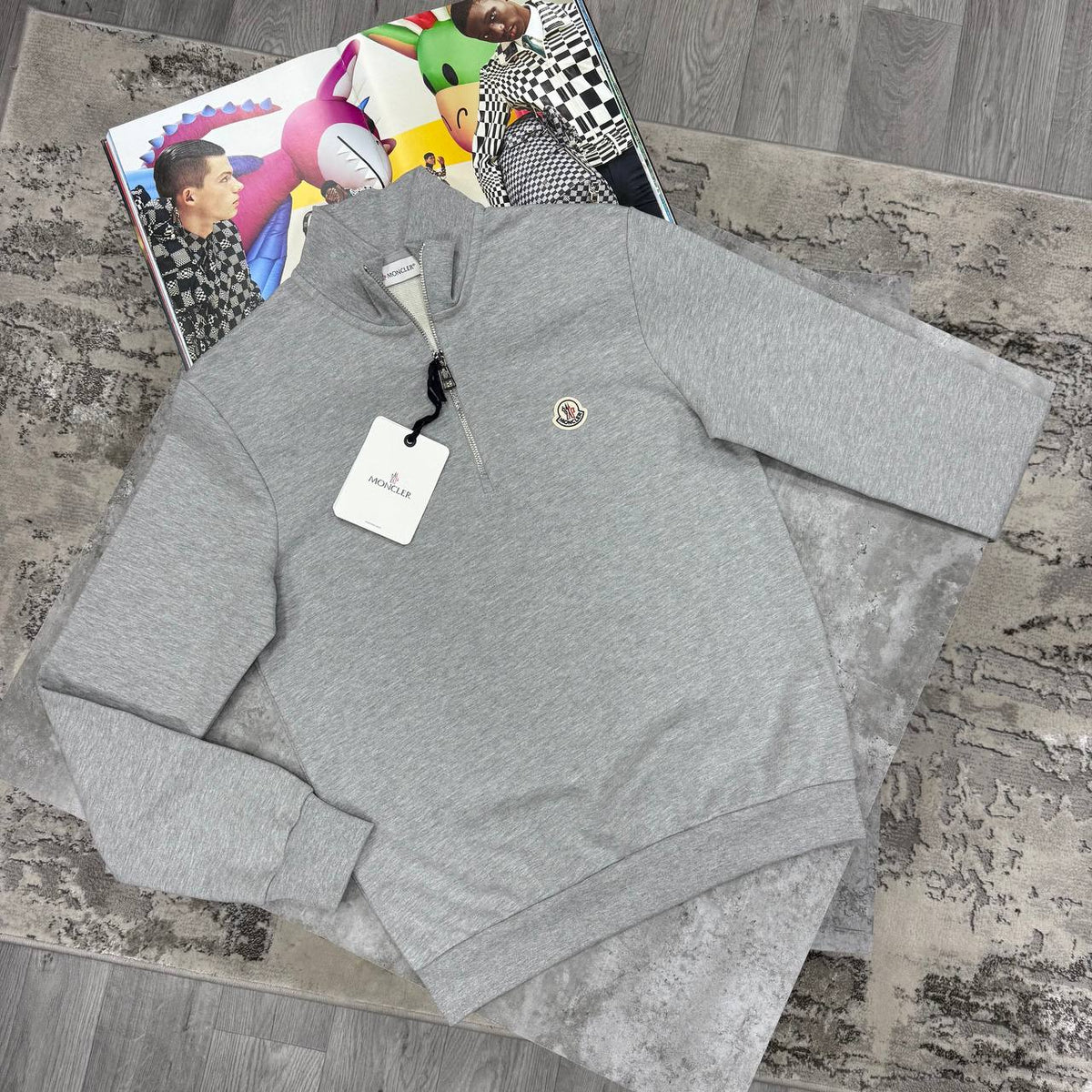 SUPER CLON MONCLE HALF ZIP SWEAT ARRIVED jay1909