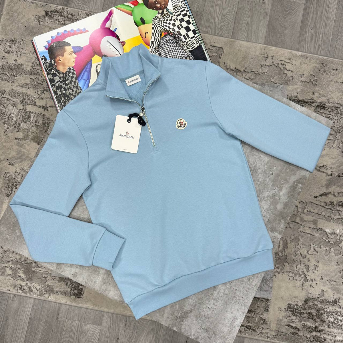 SUPER CLON MONCLE HALF ZIP SWEAT ARRIVED jay1909