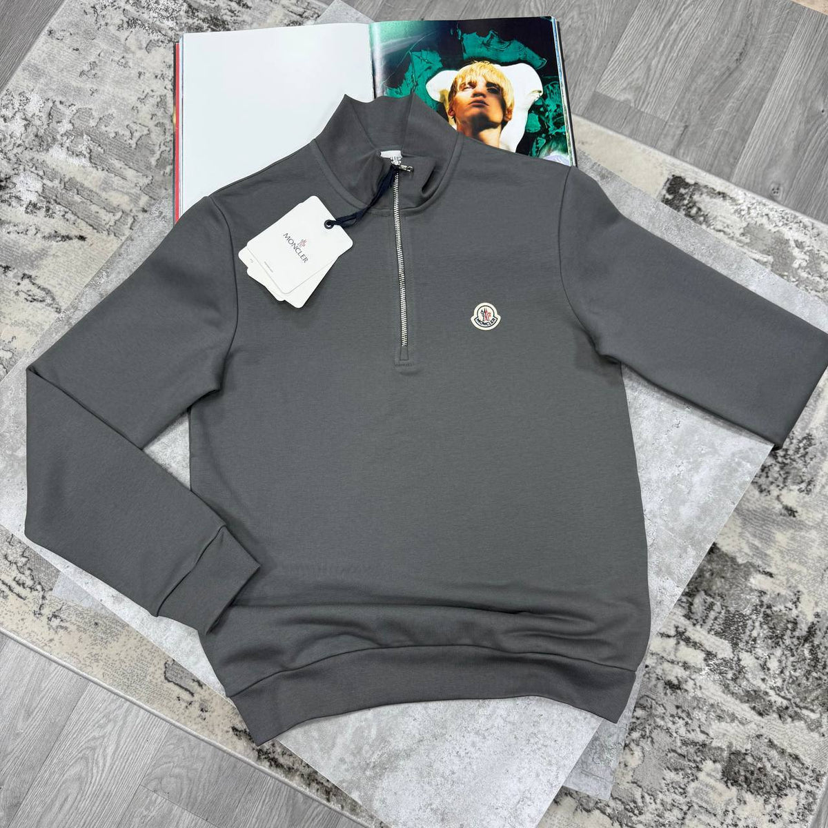 SUPER CLON MONCLE HALF ZIP SWEAT ARRIVED jay1909