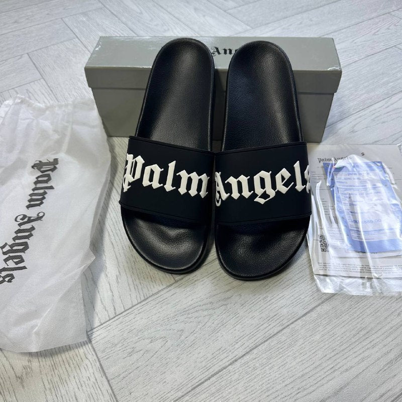 PALM ANGELS SLIDER WITH BOX AND PAPERWORK to1101