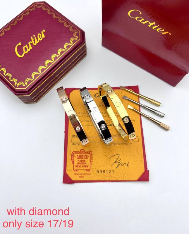 CARTIER  BANGLE & Bracelet am1301