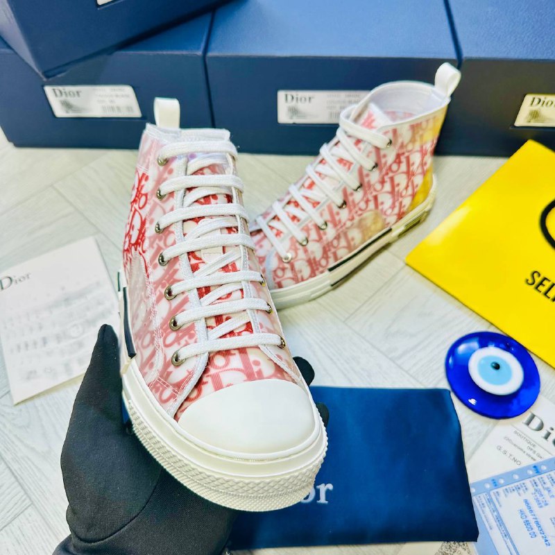 SUPERCLO QUALITY DIO SHOES WITH BOX & PAPERWORK to0901