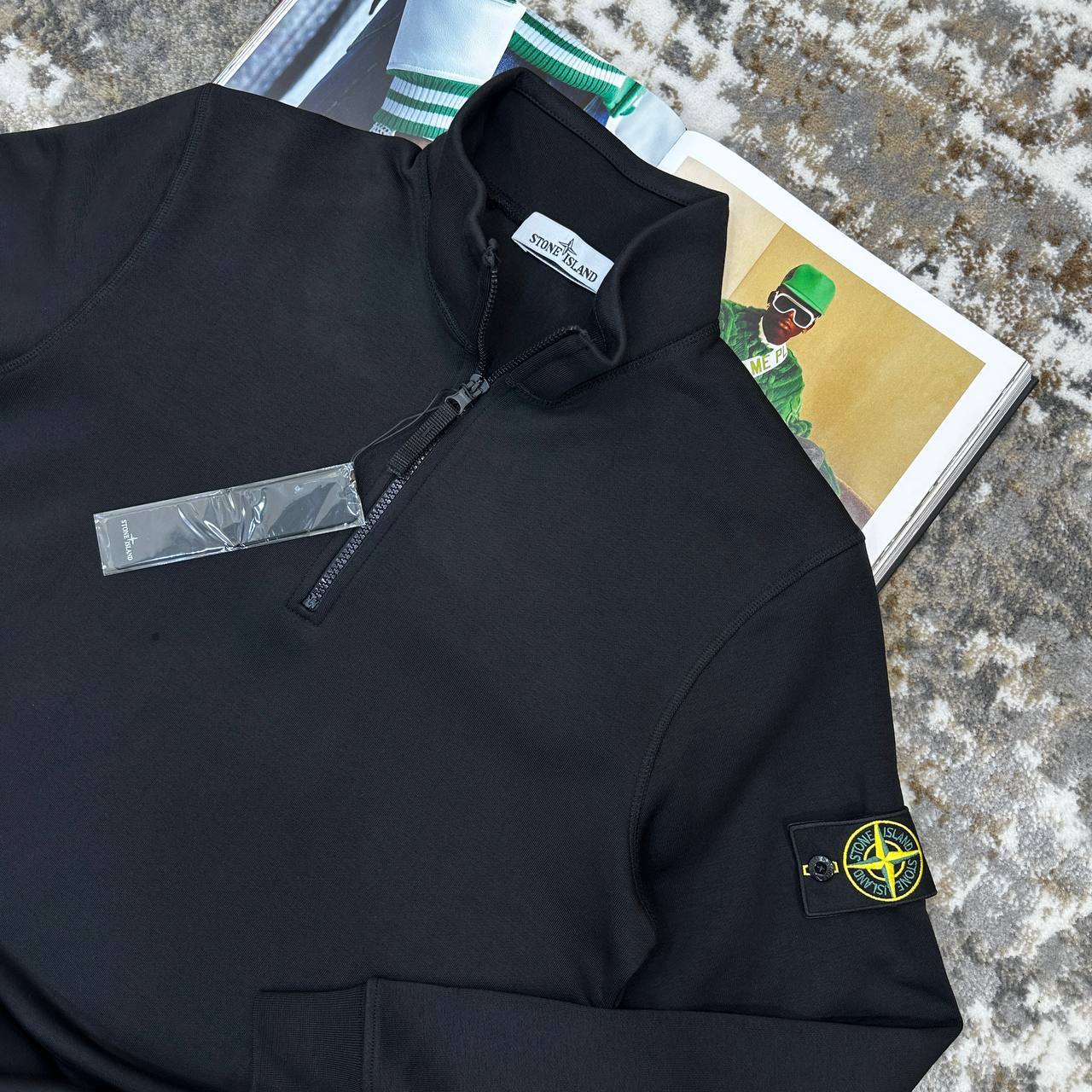 Top quality Stone half zip jumper ha1401