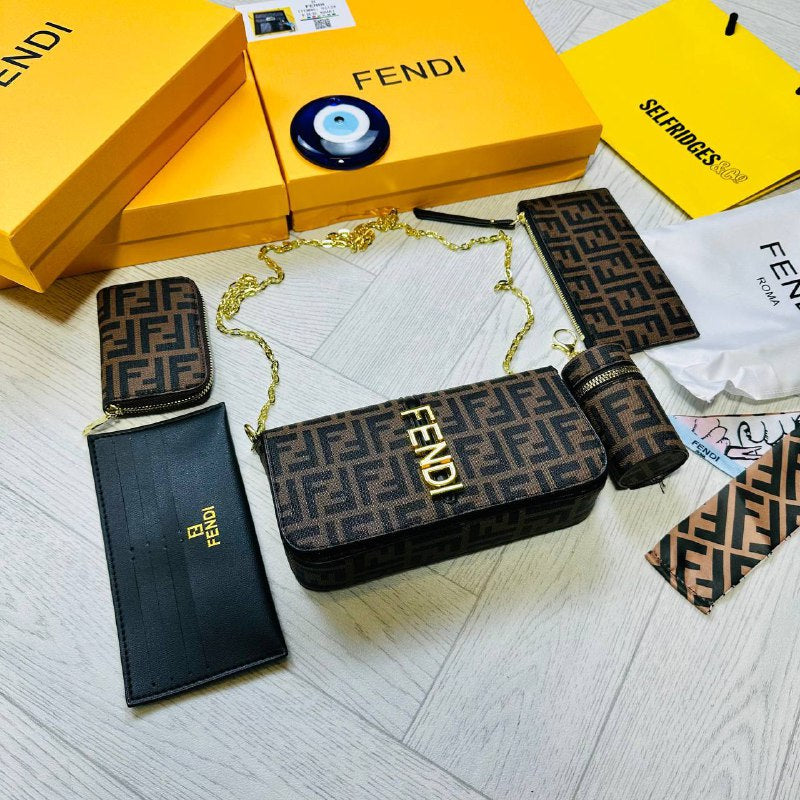 FENDI PURSE  SET BOX END PEPPER WORK AVAILABLE to0901