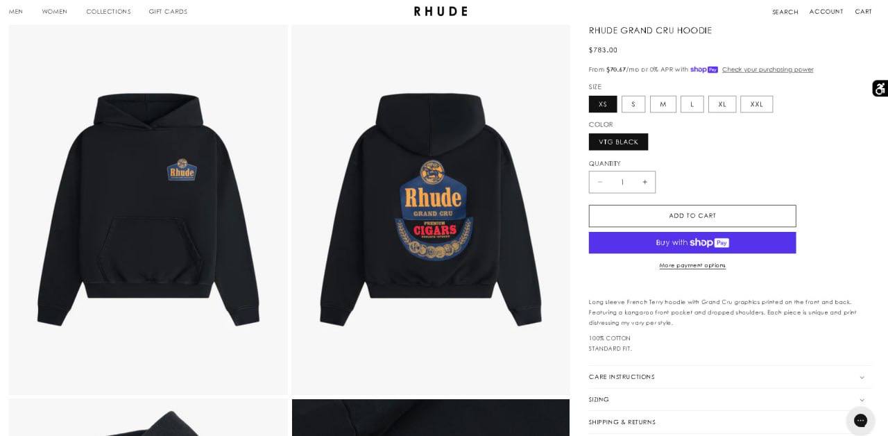 RHUD Hoodie na1208