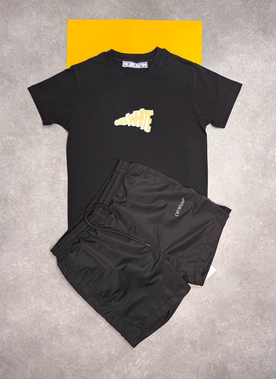 Off white T-shirts or Swim shorts na2407