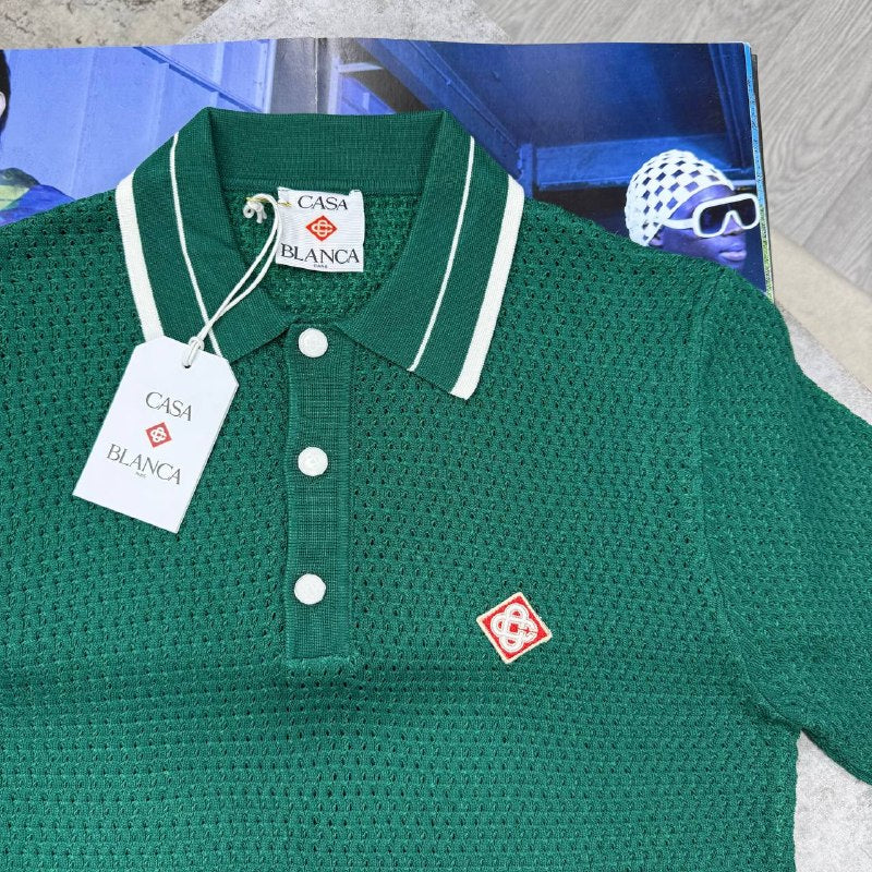 SUPER CLON CAS KNITTE POLO jay1105