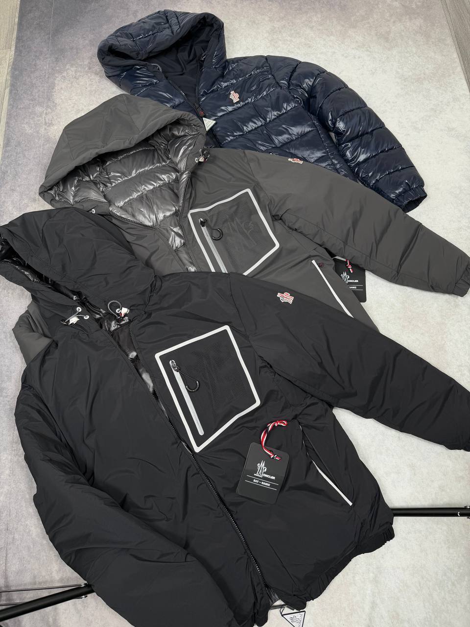 SUPER CLON MONCLE REVERS-ABLE  JACKETS NFC TAG ETC am1105