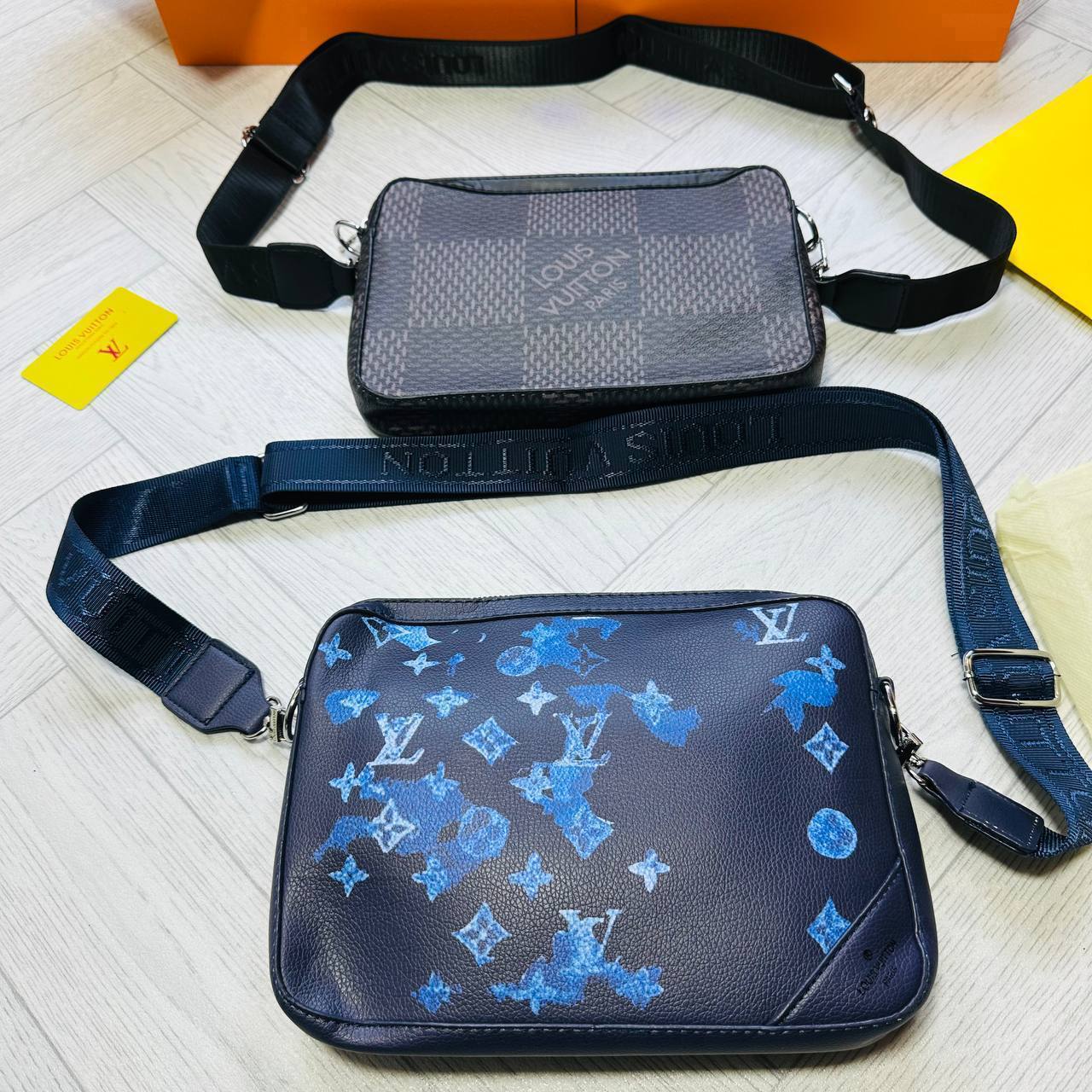 LV MAN BAG WHIT BOX AND DUST BAG to1205
