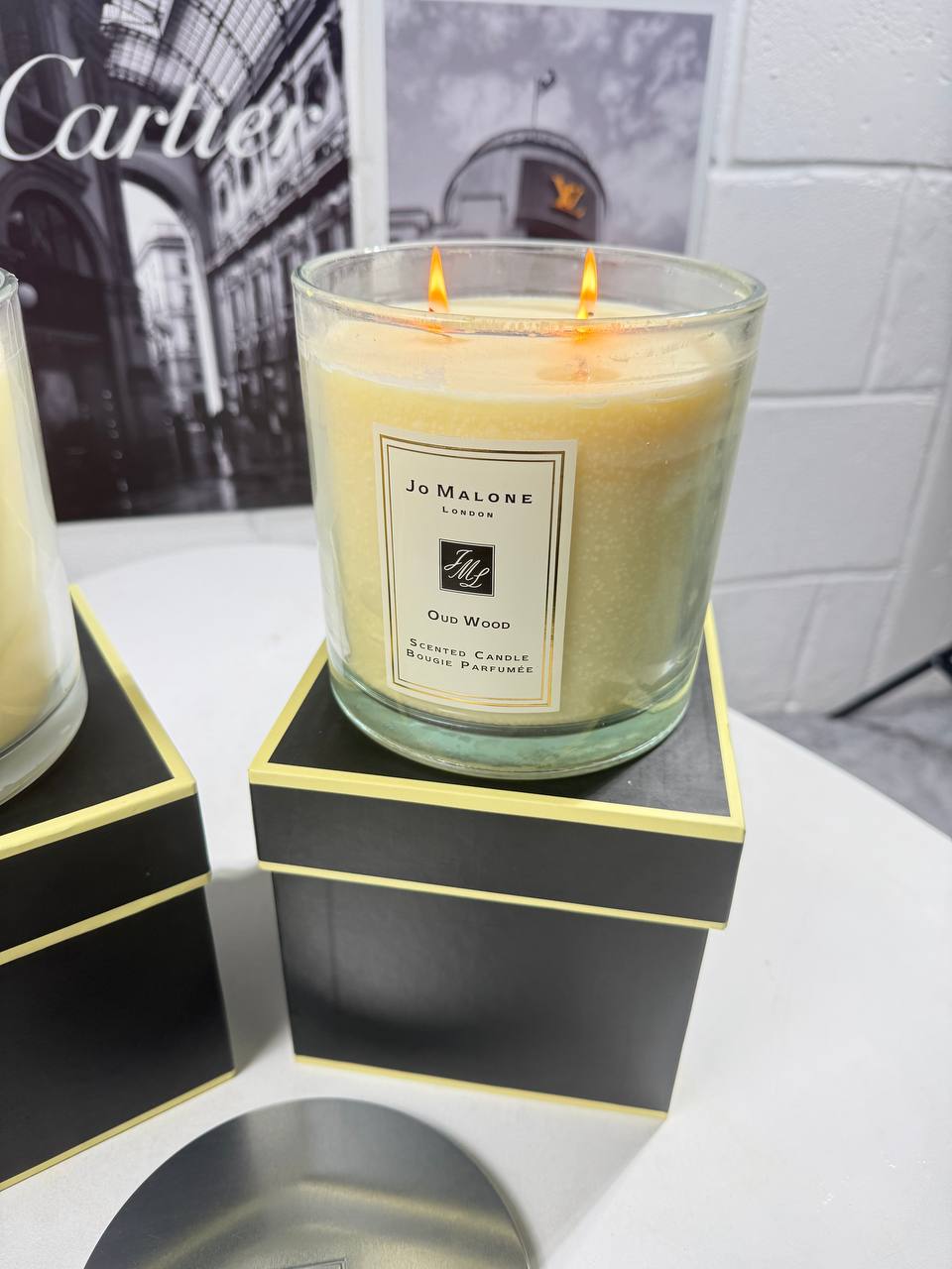 Joe malon London scented candles