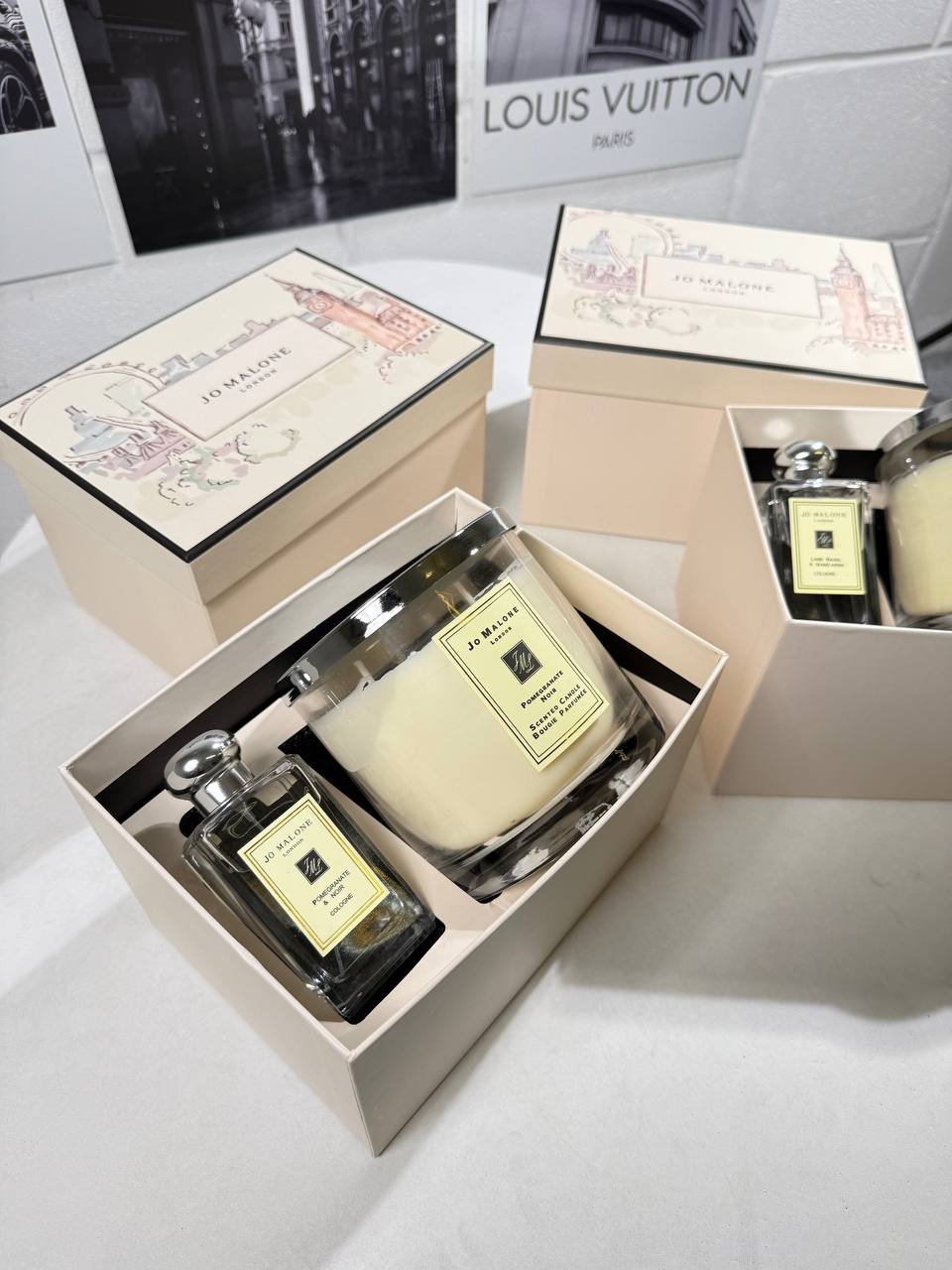 Joe malon candle set Medium size candle with perfume 0111