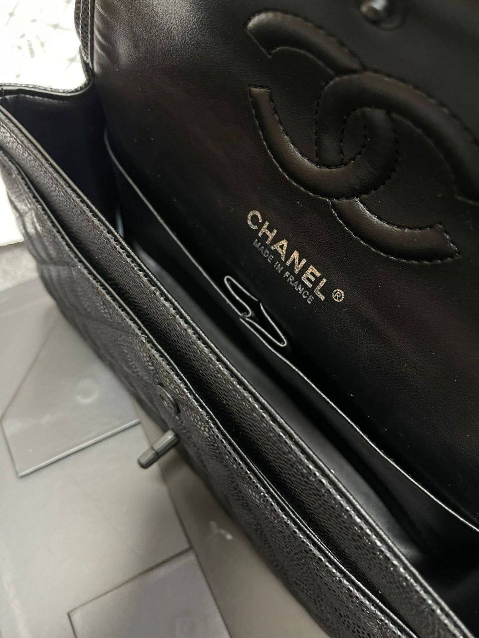 CHANNELE BAGS LEATHER ONES COMWS WITH BOX DUST BAG ETC su0711
