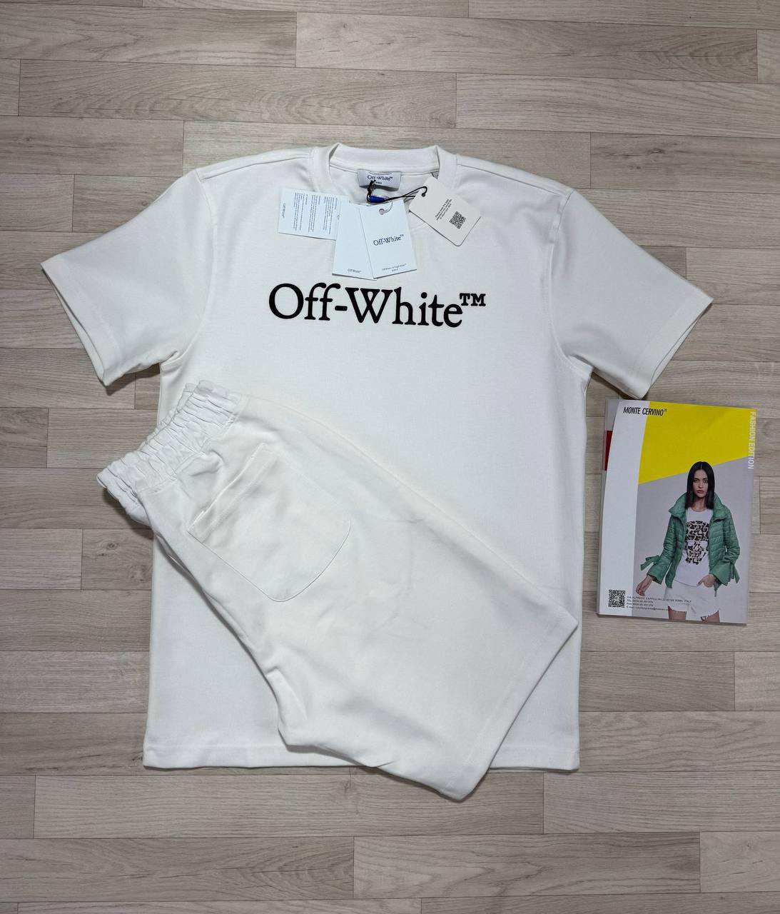 Off-white shorts set jj150
