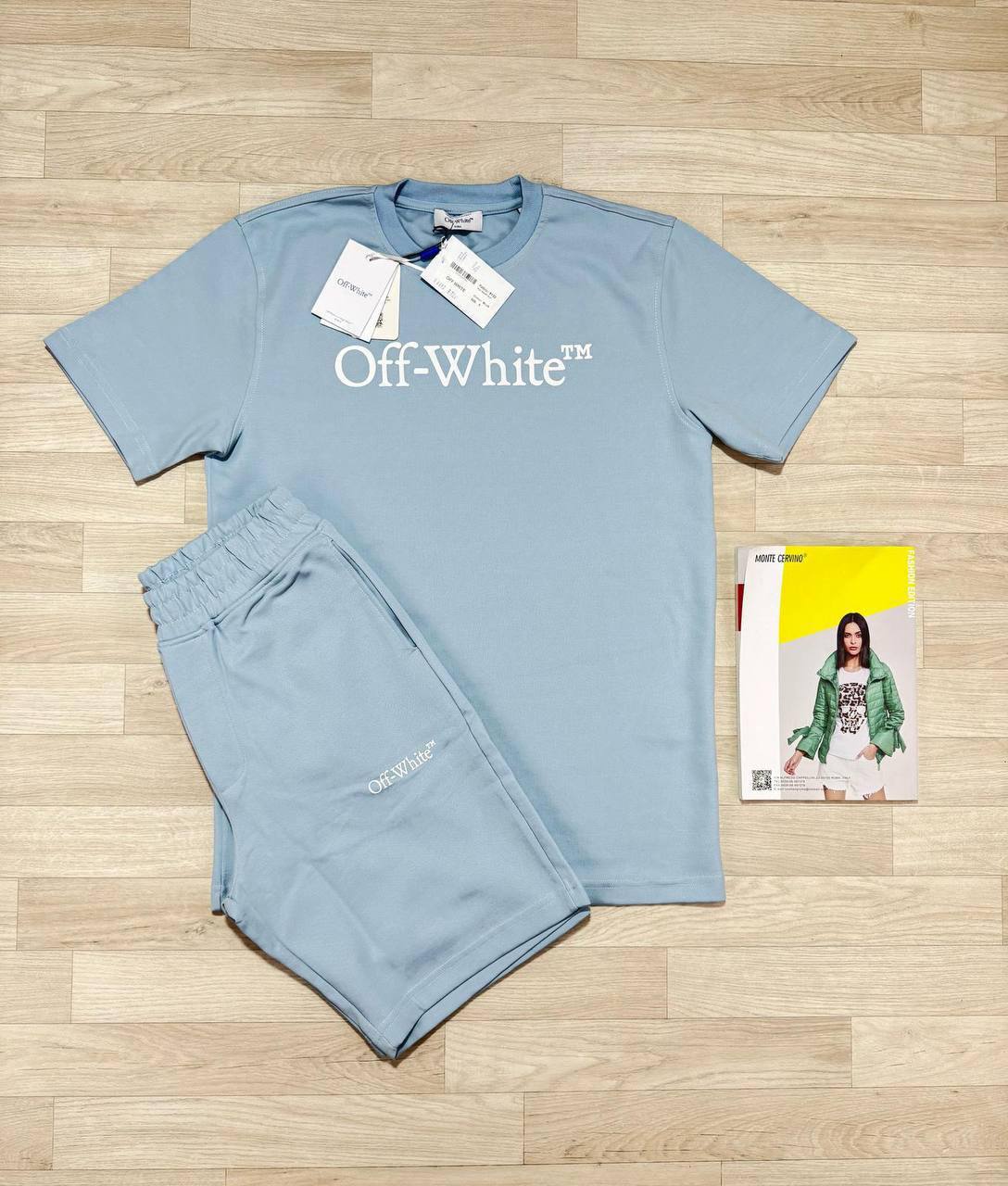 Off-white shorts set jj150