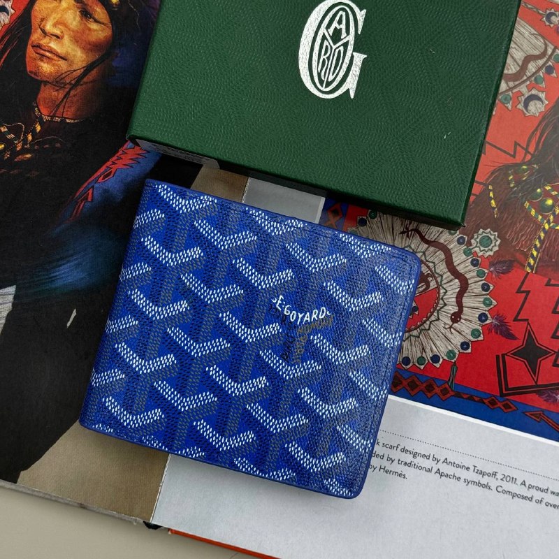 Goyar wallet with box dustbag sa1405