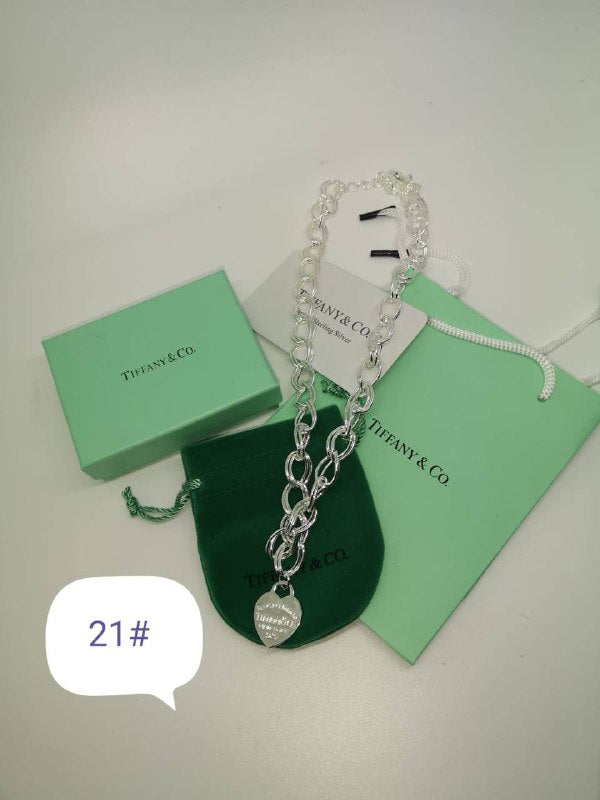 Tiffan necklace with box sa1405