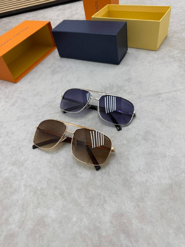 MENS LV SUNGLASSES COME WITH BOX ETC am1405