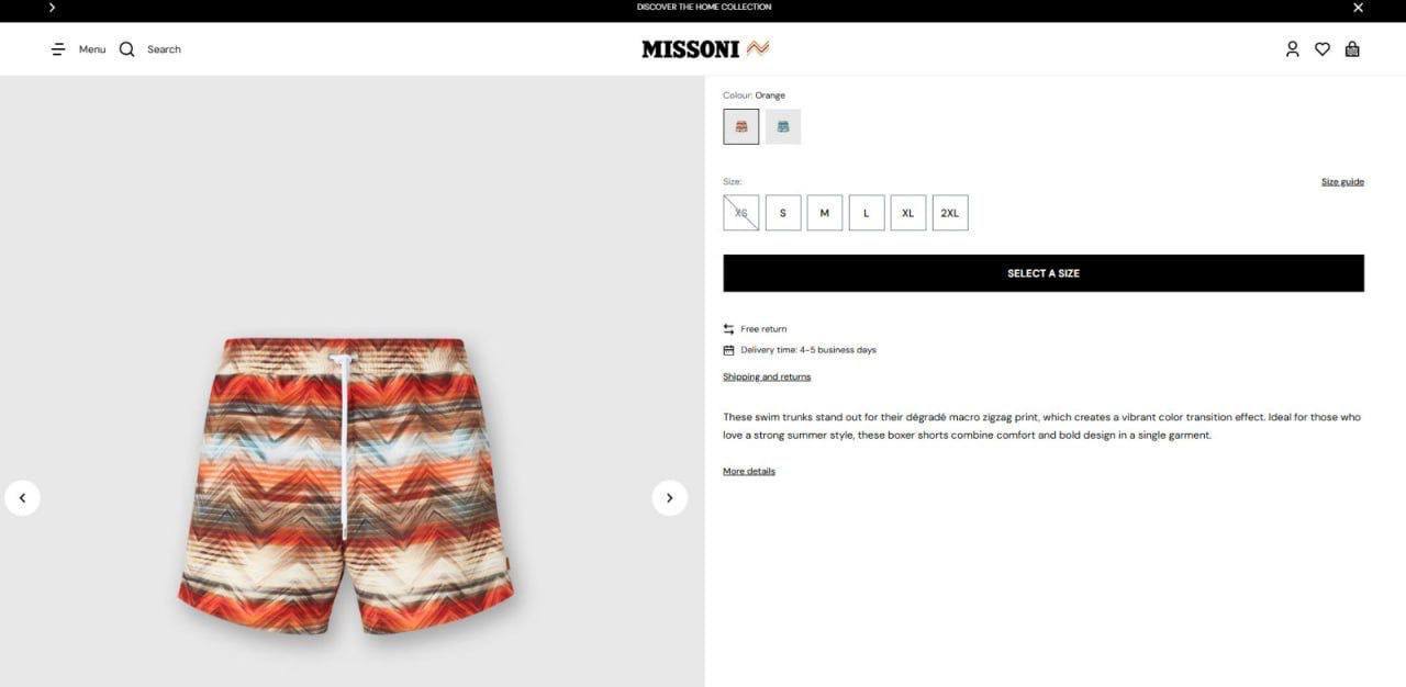 Missoni swimers sa2707