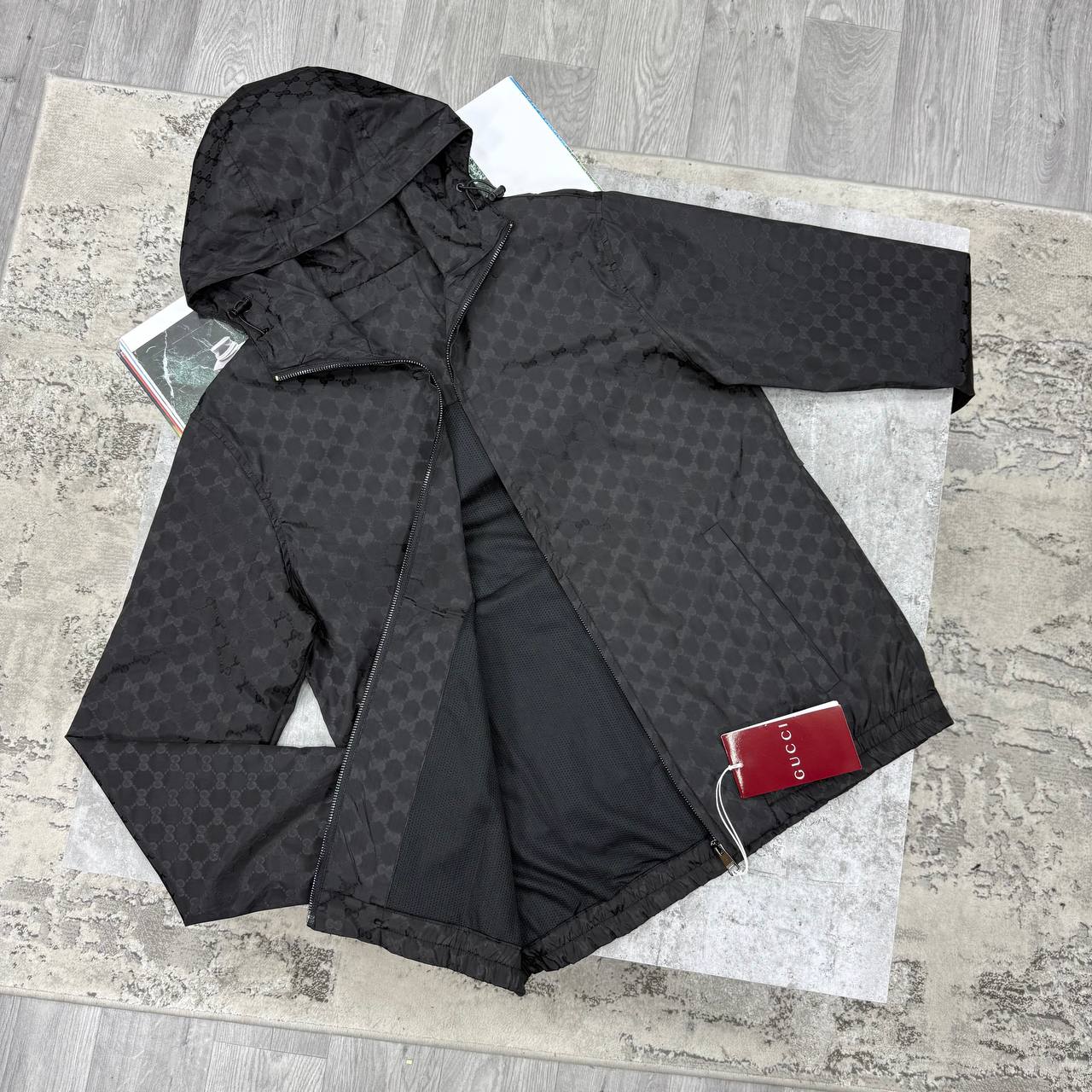 SUPER CLON GUCC WINDBREAKER & SHORTS jay1505