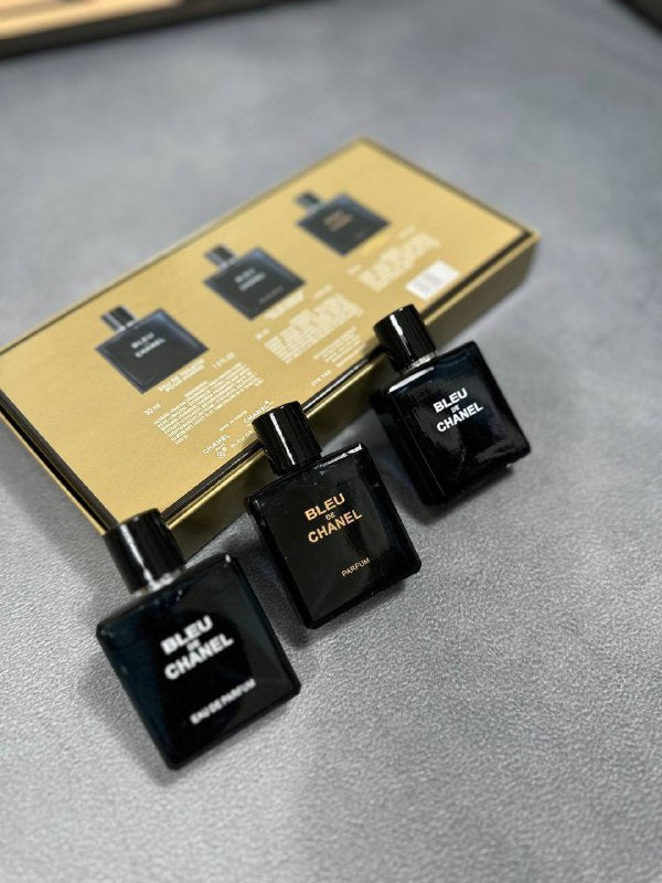 MENS BLU CHANELL PERFUME SET am0211