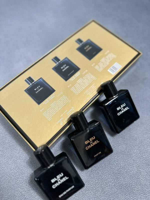 MENS BLU CHANELL PERFUME SET am0211