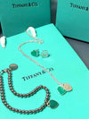 TIFFAN&CO necklace earrings bracelet set withbox sa1605