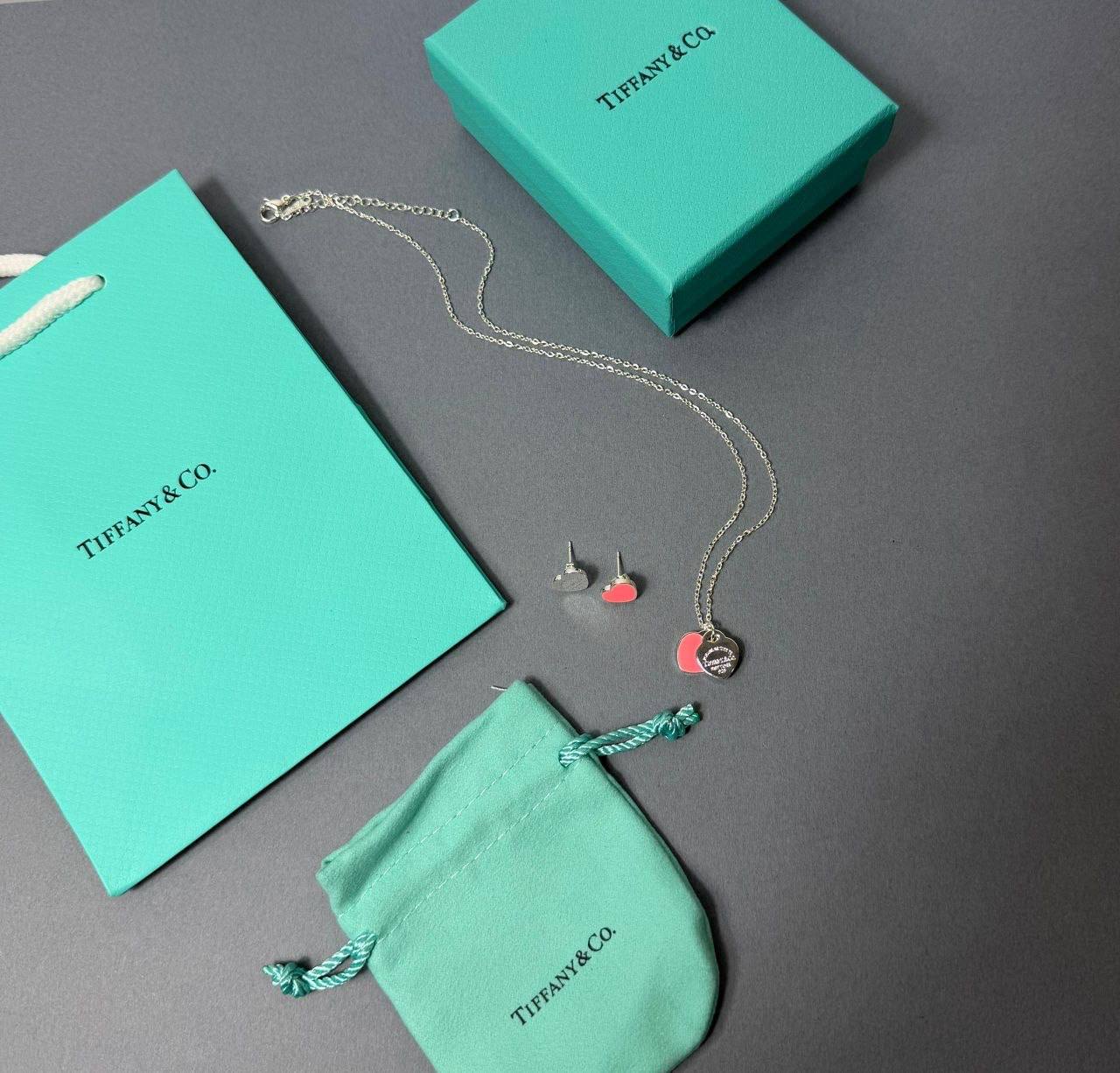 TIFFAN&CO necklace earrings bracelet set withbox sa1605