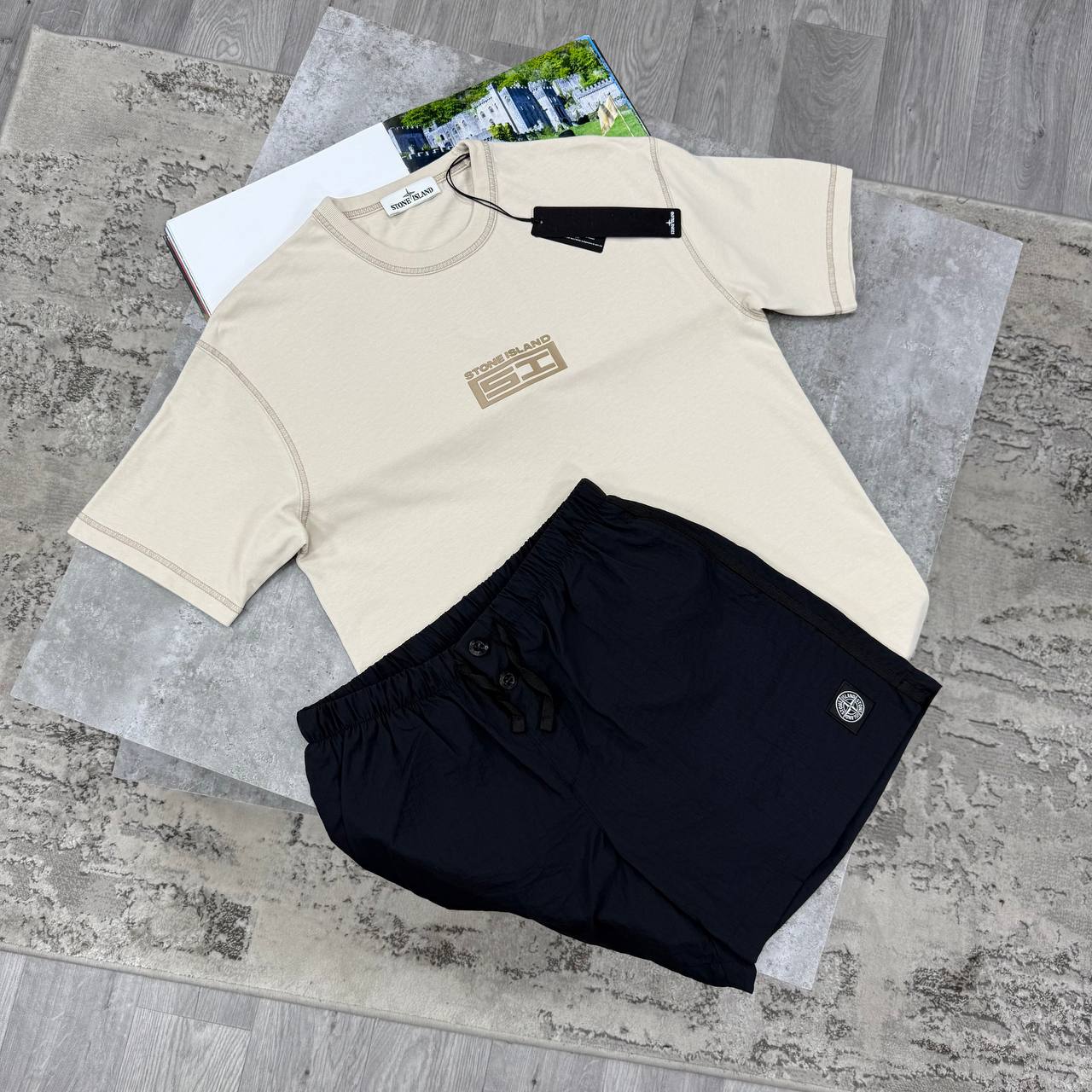 SUPER CLON STONE SHORTSET jay1805