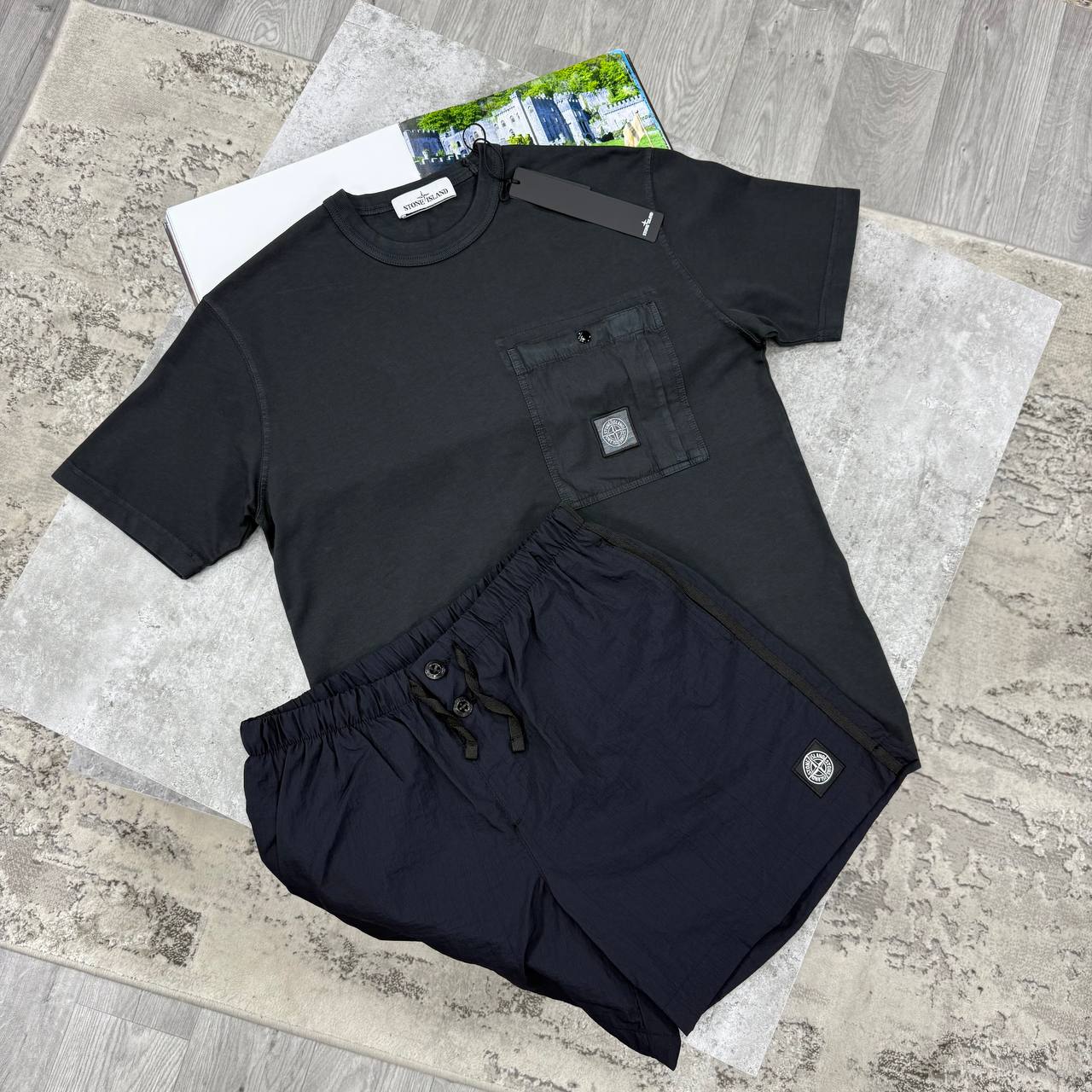 SUPER CLON STONE SHORTSET jay1805