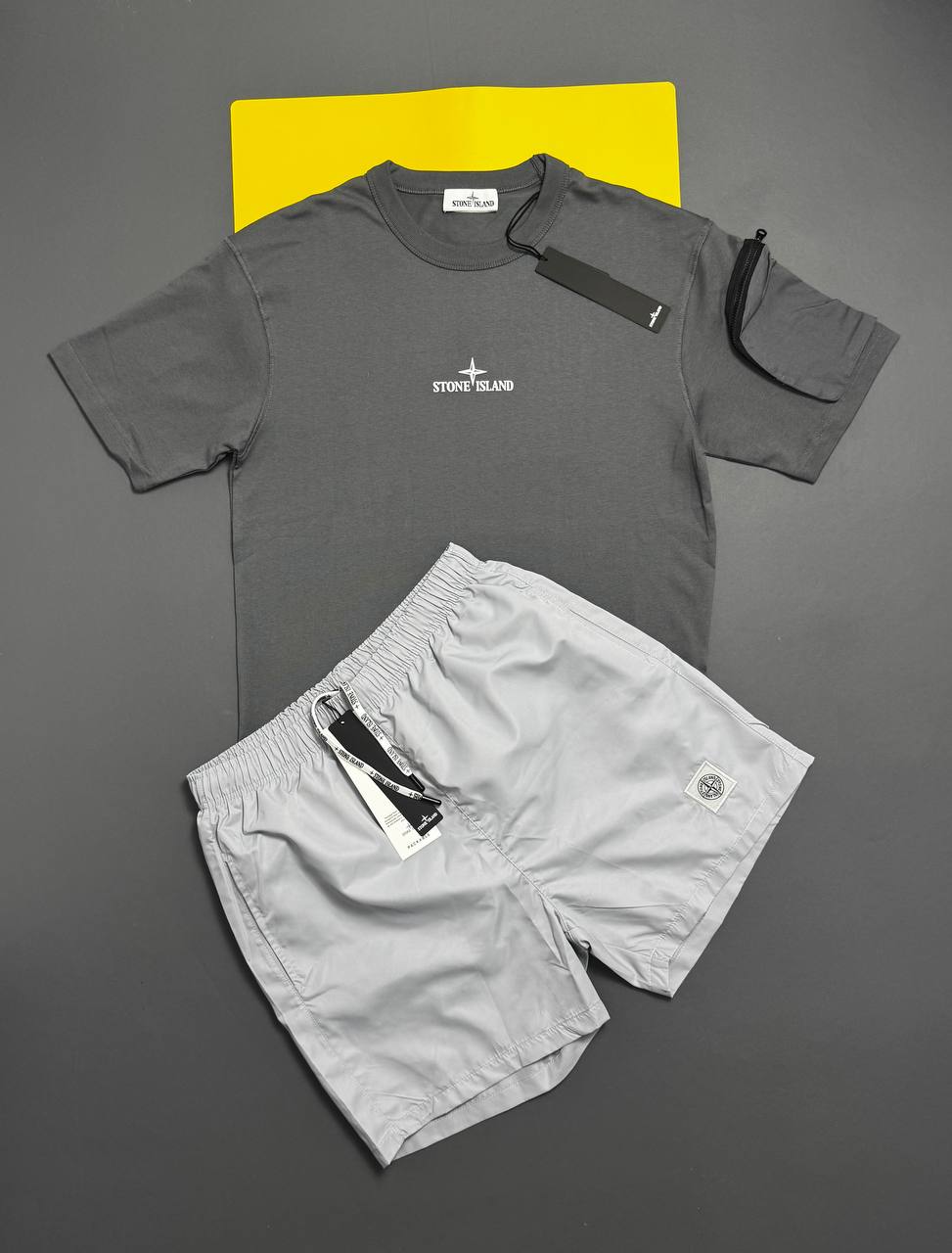 Stone T-shirts or Swim shorts na0108
