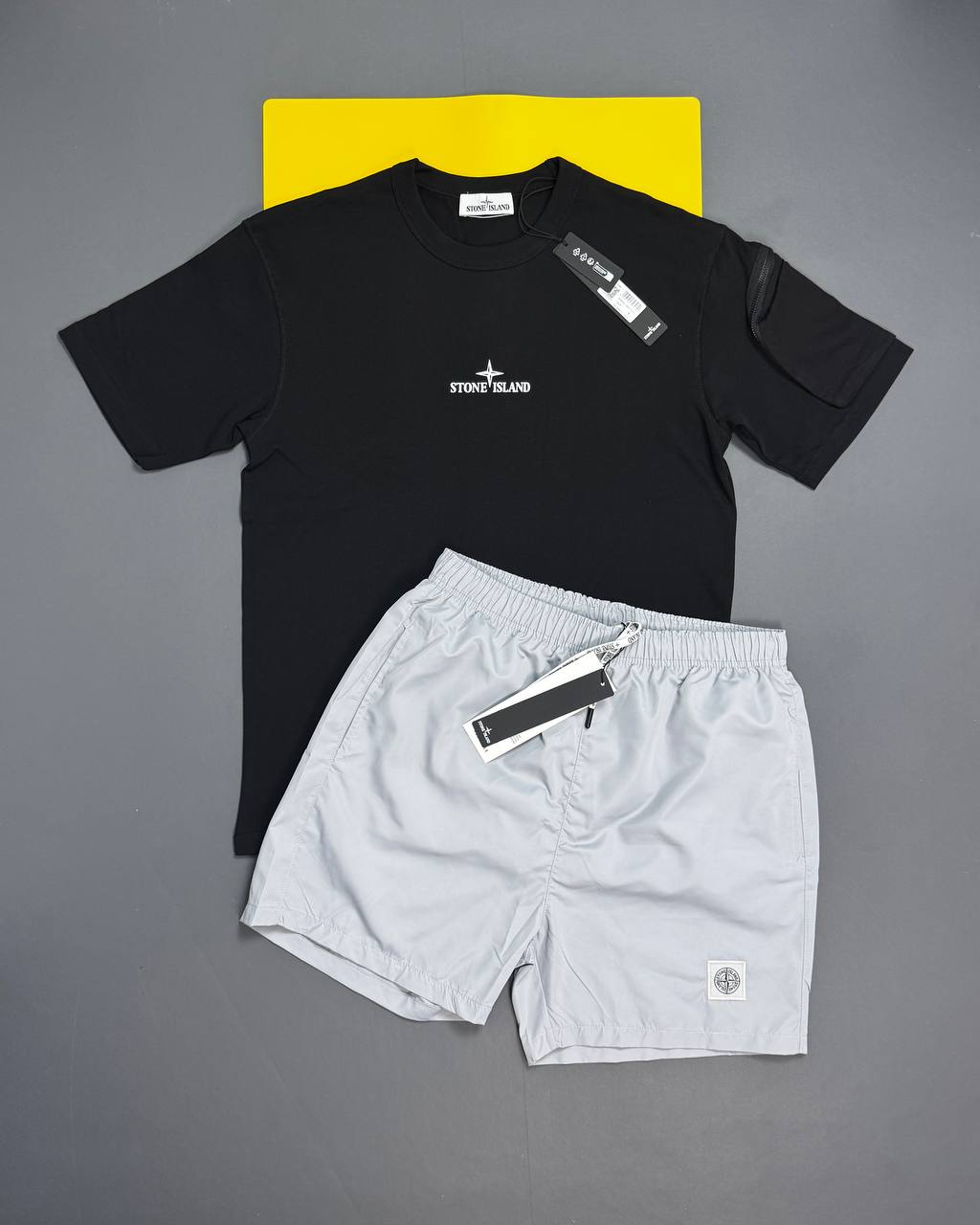 Stone T-shirts or Swim shorts na0108