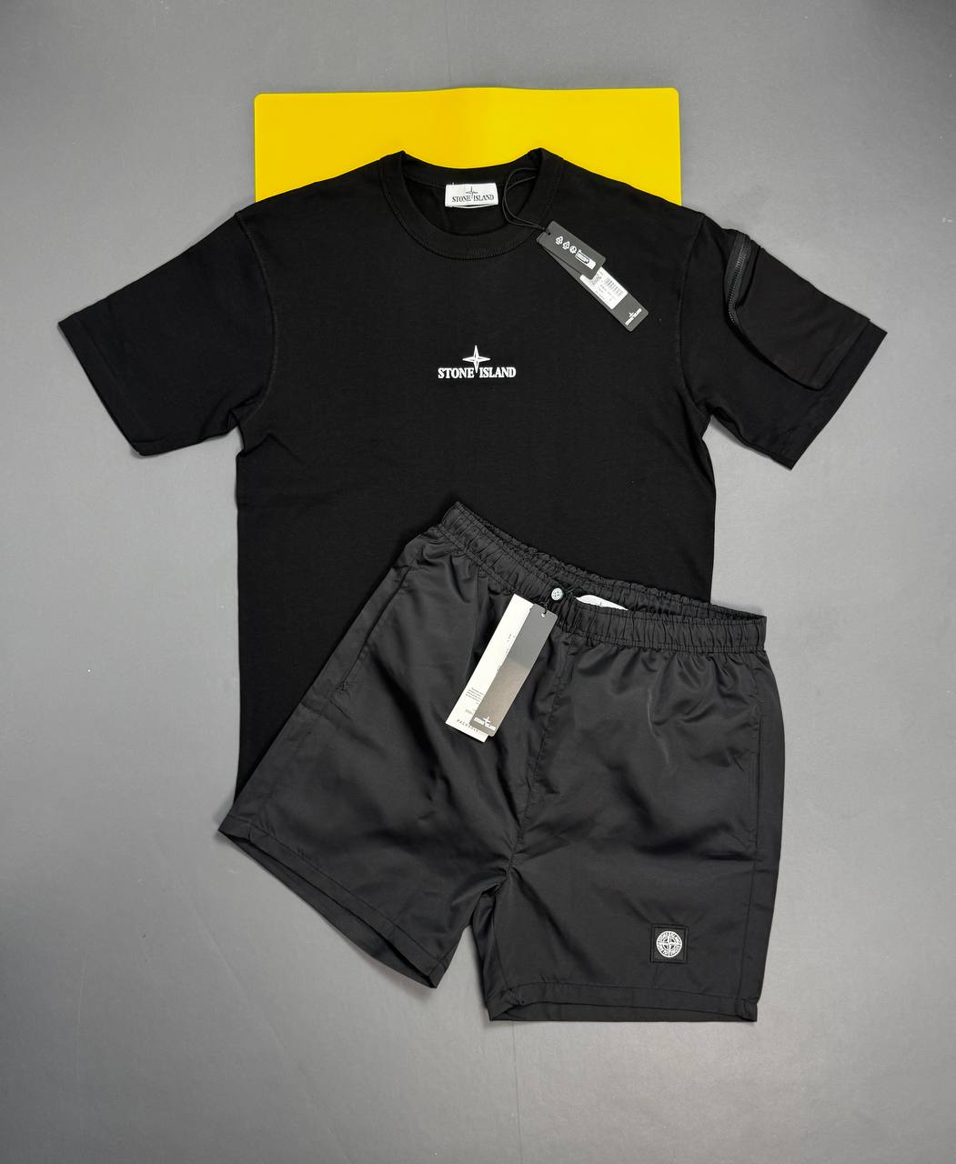 Stone T-shirts or Swim shorts na0108
