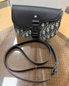 SUPER CLON DIO SADDLE MESSENGER BAG WITH FLAP WITH BOX ETC jay2005