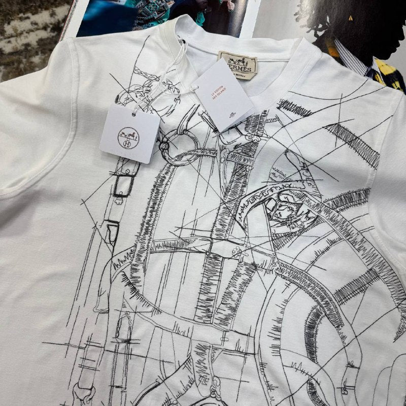 Top quality HERME T-shirt ha2105